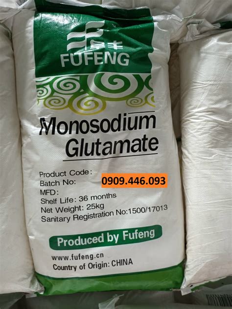 B T Ng T Monosodium Glutamate Msg Fufeng China