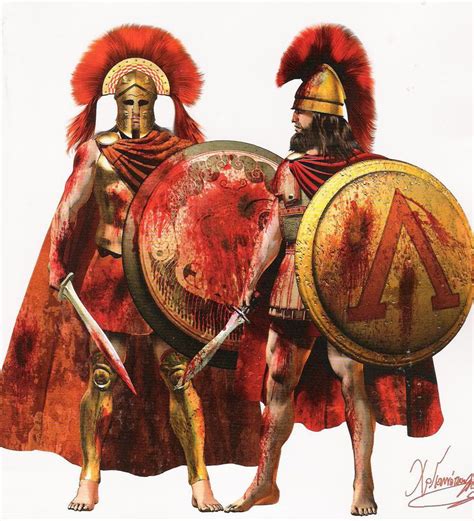 Hoplite Greek Warrior Ancient Warfare Ancient Warriors