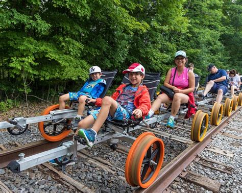 Adirondack Rail Bike With Revolution Rail Co In North Creek Ny