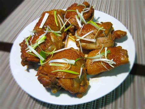 The flavor is exceptional, achieving by using the top quality premium soy sauce and poach at a sub boiling temperature. Lau's Kitchen: Soy Sauce Chicken Thighs with Chinese Rose Wine
