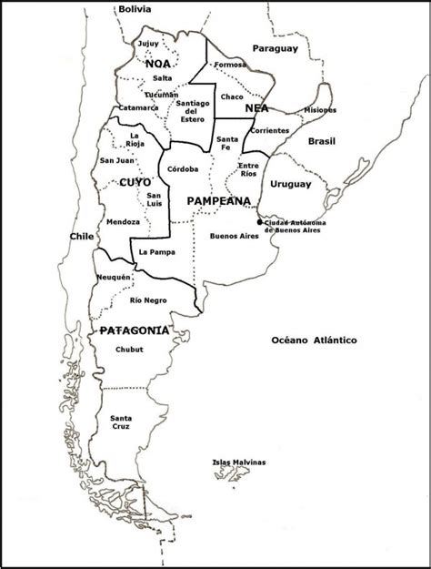 Mapa Da Argentina Para Colorir Mapa Da Argentina Para Colorir Imagens
