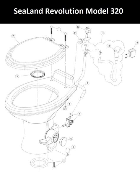 Dometic 320 Toilet Parts Diagram