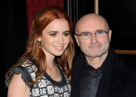 Phil Collins Daughter Lily Collins Forgives Him In New Book East
