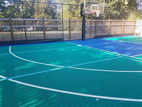 Hingham Massachusetts Backyard Basketball Court Traditional Patio