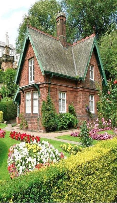 37 Fancy Cottage Garden Design Ideas For House Stone Cottage Cottage
