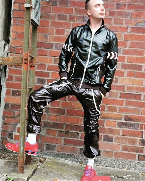 pin by joerg on chavs scally trackies mens winter fashion shiny clothes sportswear