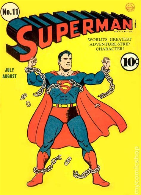 Superman 1939 1st Series 11 Dc Comics Action Adventures Man Of Steel