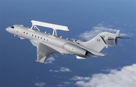 Saab Successfully Completed First Flight Of The Globaleye Aewandc Aircraft
