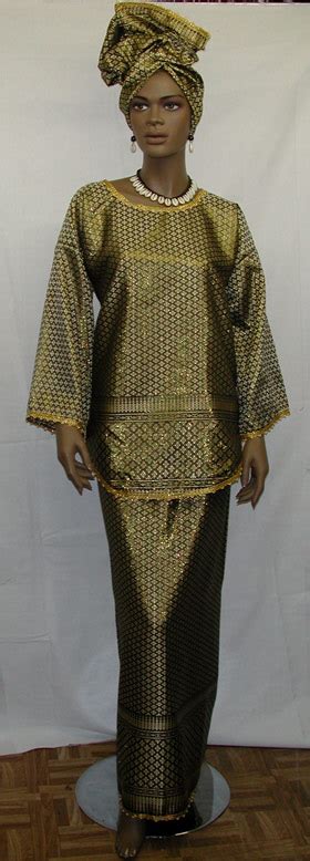 African Dress Elegant Black And Gold Dress