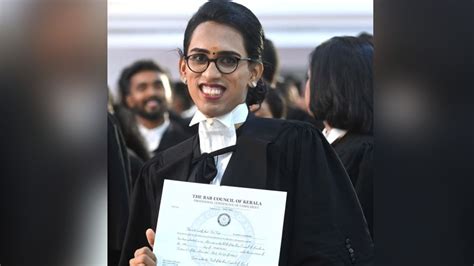 padma lakshmi becomes first transgender lawyer of kerala