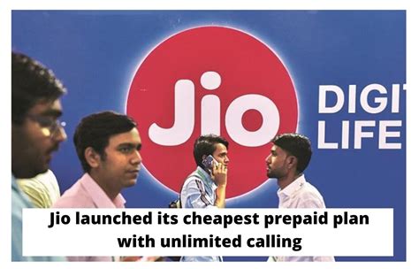 Jio Launched Its Cheapest Prepaid Plan With Unlimited Calling These Facilities Will Be