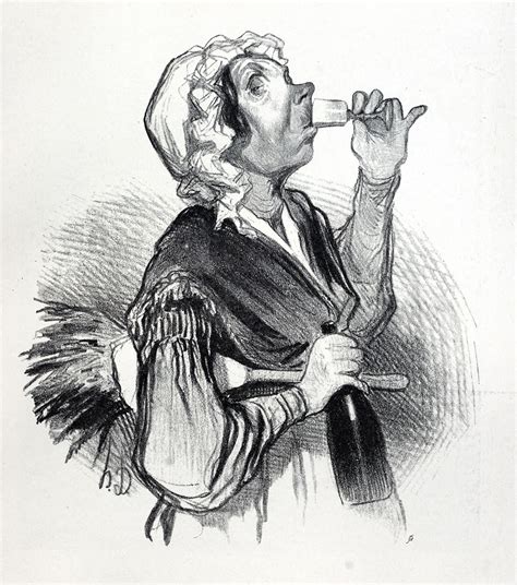 The Housekeeper Honoré Daumier From Daumier And Gavarni By Henri