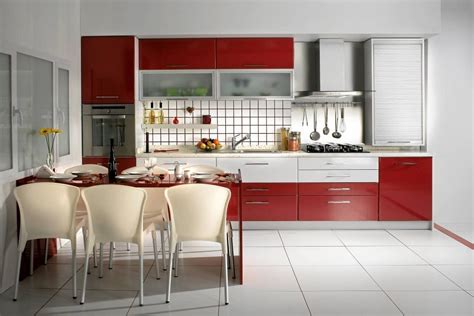 There are many different things which people locate in an interest and have previously got a number of items. Red and White Kitchen Cabinets - Home Furniture Design