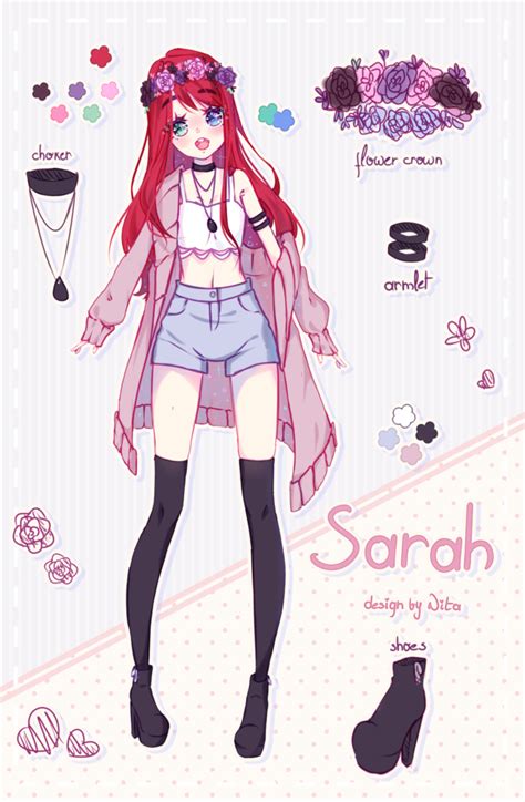 Cm Sarah By Nita Chan Character Outfits