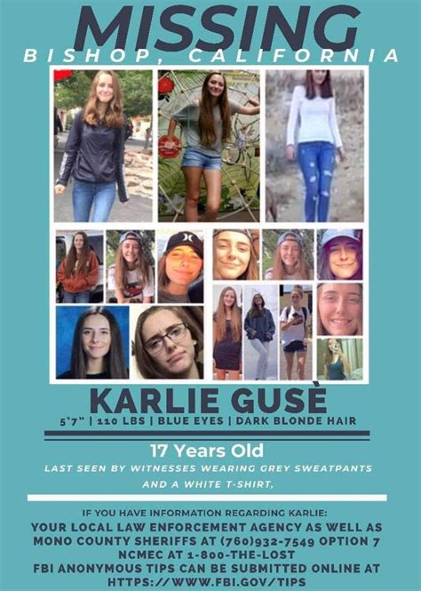 Karlie Guse Is Still Missing From California Have You Seen Her Rkarlieguse