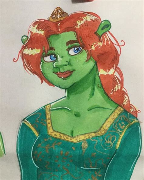Shrek Fiona Fan Art