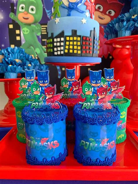 Pj Mask Birthday Party Ideas Photo 4 Of 11 Catch My Party