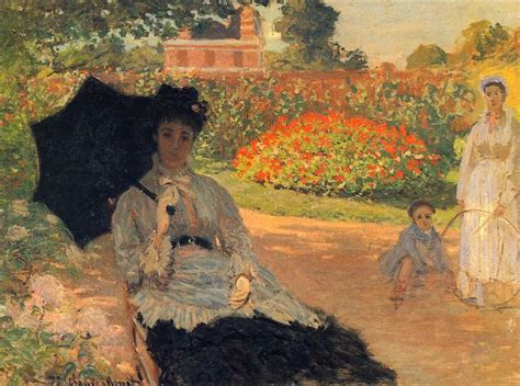 Camille Monet In The Garden 1873 Claude Monet