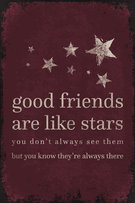 Good Friends Are Like Stars Quote Shortquotescc