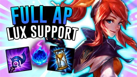 The Best Way To Play Lux Support Ap Lux Support League Of Legends