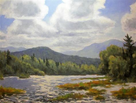 Adirondack Summer Painting By Robert Stump