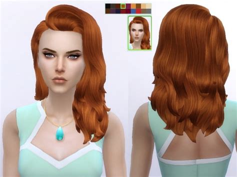 Long Flipped Hair Retexture At Tatyana Name Sims 4 Updates