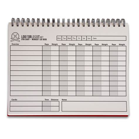 For daily use, fill out and. Gym Diary - A pocket sized workout log book ... (Red ...