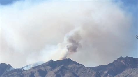 Bighorn Fire Burns Thousands Of Acres Near Tucson