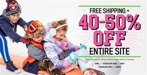 The Childrens Place Canada Save 40 50 Off Sitewide Free Shipping