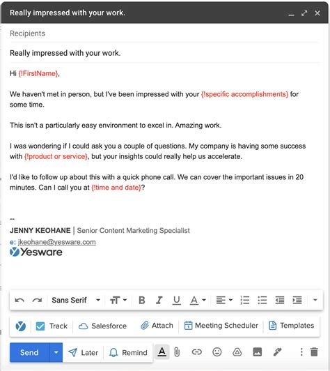 How To Write A Formal Email Templates