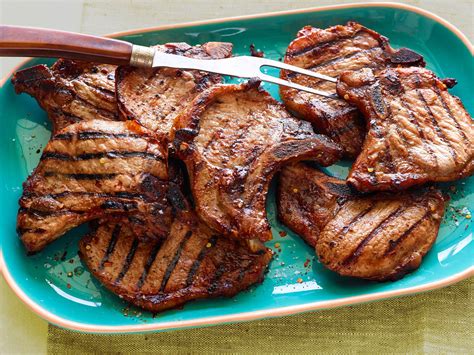 Pork is the most widely consumed and versatile protein in the world; Easy Grilled Pork Chops | Recipe | Pork chop recipes grilled, Food network recipes, Pork chop ...