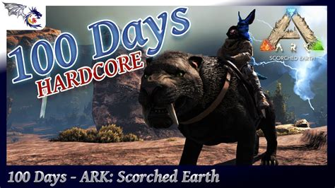 Days Ark Hardcore Scorched Earth Ark Survival Evolved Youtube