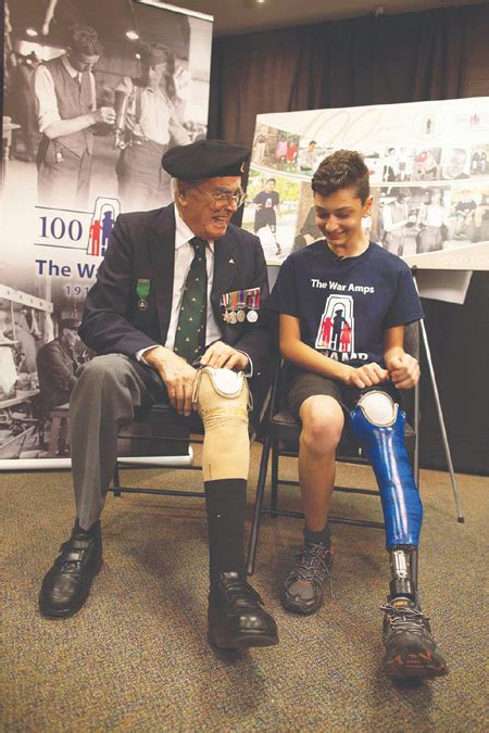 WW Veteran Reflects On War Amps Years Of Amputees Helping Amputees