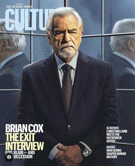 Sunday Times Culture Magazine March 2023 Brian Cox Cover Feature Succ