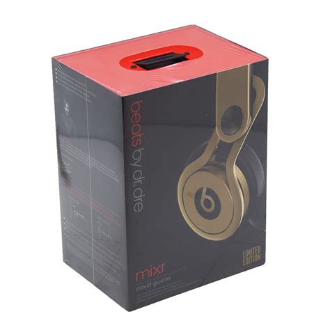 Dre mixr wired headband headphones side panels part outside b logo. Beats by Dre Mixr - David Guetta Wired DJ Headphones, Limited Edition (Gold) 848447004430 | eBay