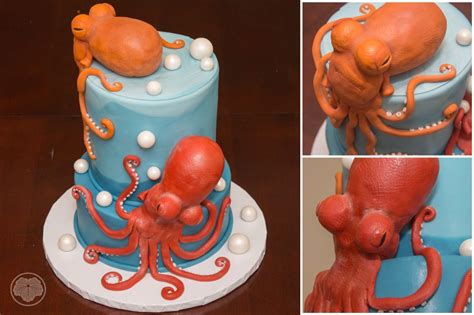 Octopus Cake Extreme Wedding Cakes Huge Wedding Cakes Octopus Cake Cake Competition Beach