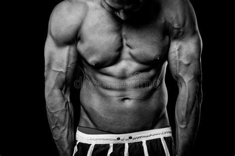 Image Of Muscle Man Stock Photo Image Of Backgroud 108322292