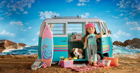 girl is not a 4 letter word american girl s joss gets a sweet surf van