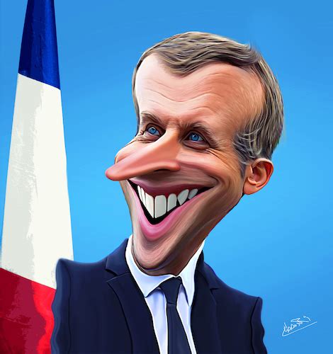Emmanuel Macron Von Ahmed Mostafa Politik Cartoon Toonpool