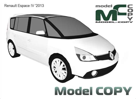 Renault Espace IV 2013 3D Model 13372 Model COPY Default