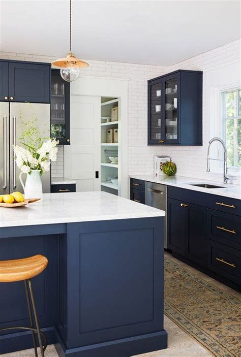 Step Inside This Blue And White Beach House Town Country Living Navy