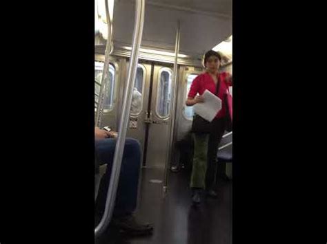 Crazy Growling Bum Pissing On The N Train Nyc Subway Youtube