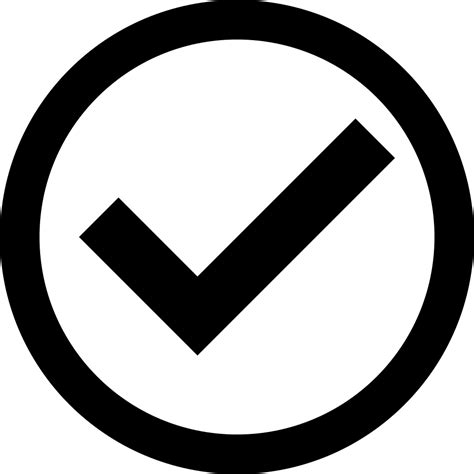 Correct Right (line) Svg Png Icon Free Download (#100616) - OnlineWebFonts.COM