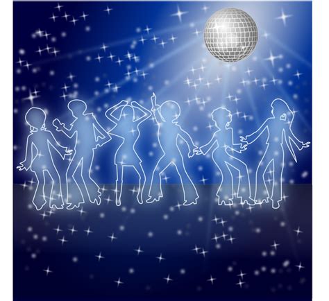 Public Domain Clip Art Image Disco Dancers Remix 1 Id