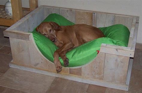 Wood Pallet Dog Basket Bed Pallet Dog Beds Diy Dog Bed Diy Dog