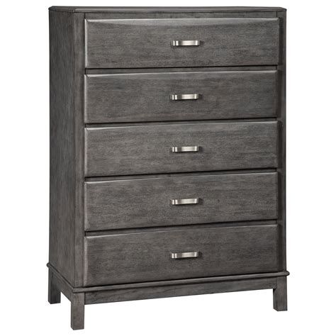 Signature Design By Ashley Caitbrook Ashl B476 46 Casual 5 Drawer Chest Household Furniture