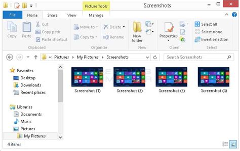 How To Take Snapshot In Windows 8