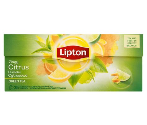 Lipton Citrus Twist Lemon Lime And Orange Flavored Green