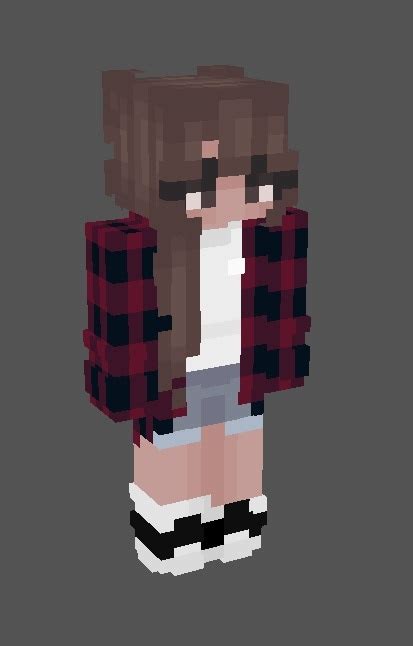Minecraft Girl Skins With Brown Hair