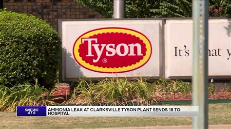 Leak At Clarksville Tyson Plant Sends 18 To Hospital Company Confirms